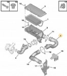 Peugeot 206 Dizel Hava Filtre Borusu Orjinal