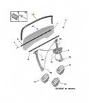 Peugeot 206 + Ön Sağ Cam Fitili Bitapart Marka